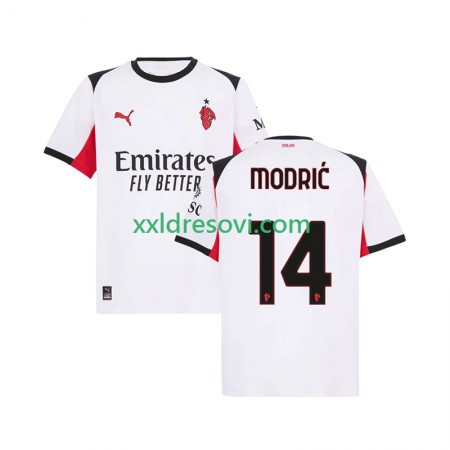 AC Milan Luka Modrić 14 Gostujući Nogometni Dres 2025-2026